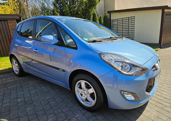 Hyundai ix20 cena 33400 przebieg: 148369, rok produkcji 2012 z Zgierz małe 106